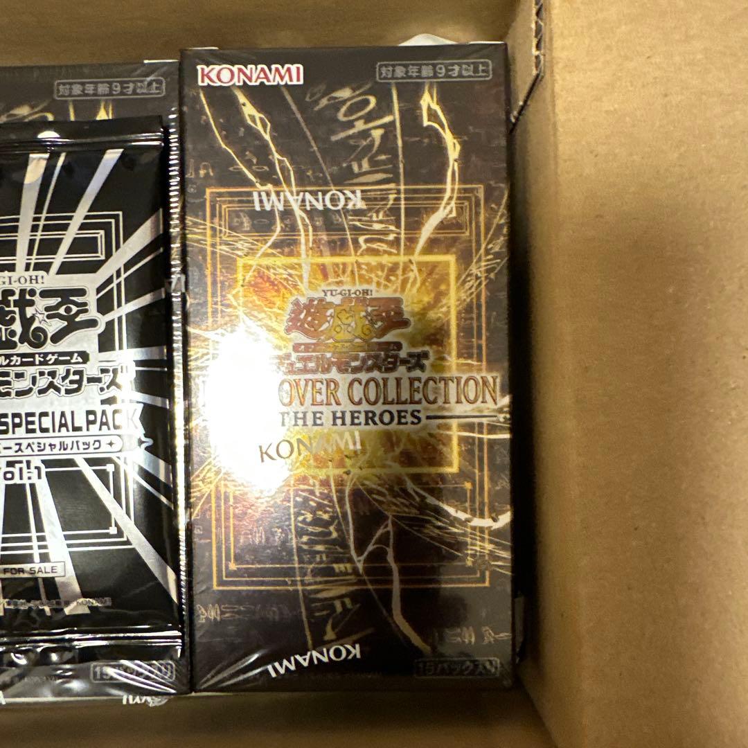 遊戯王LIMIT OVER COLLECTION THE HEROES 3box