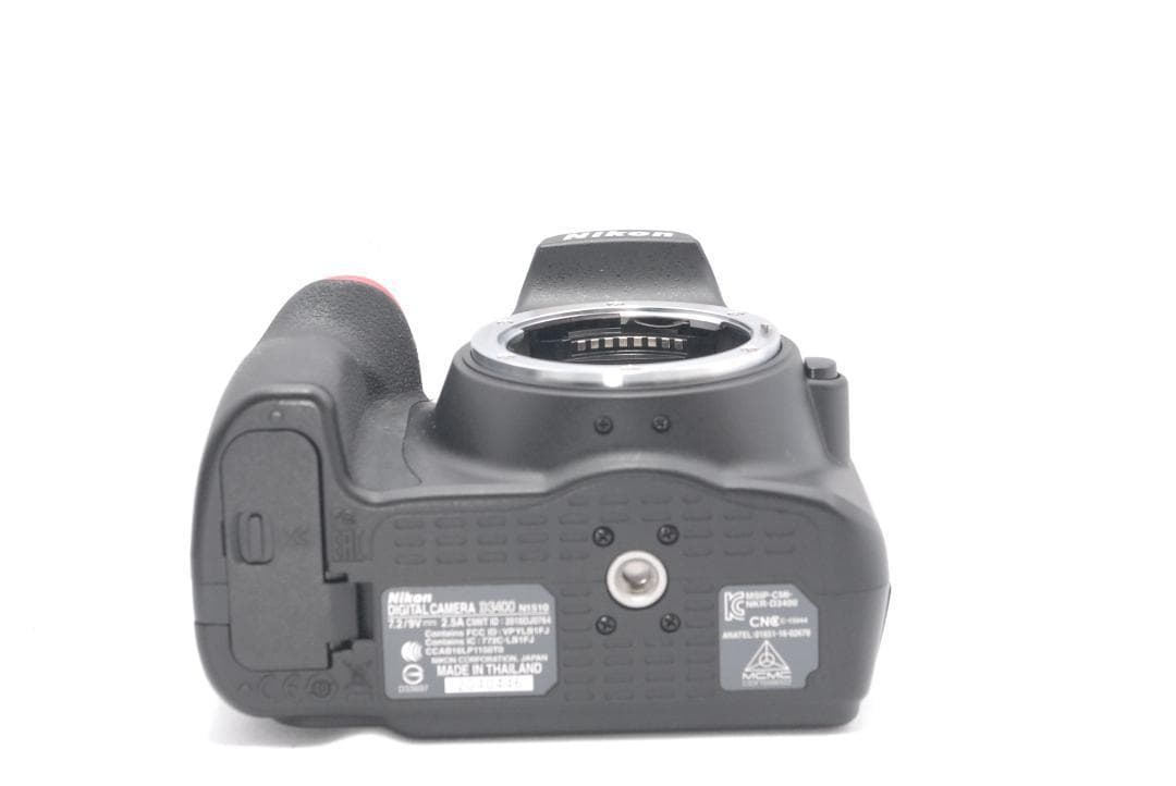 届いてすぐ使える✨Nikon D3400 デジタル一眼レフカメラ　標準　レンズ