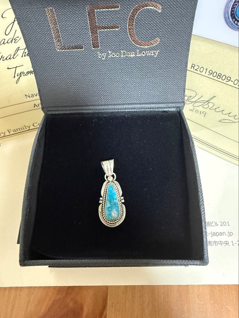 LFC ターコイズペンダント ネックレス