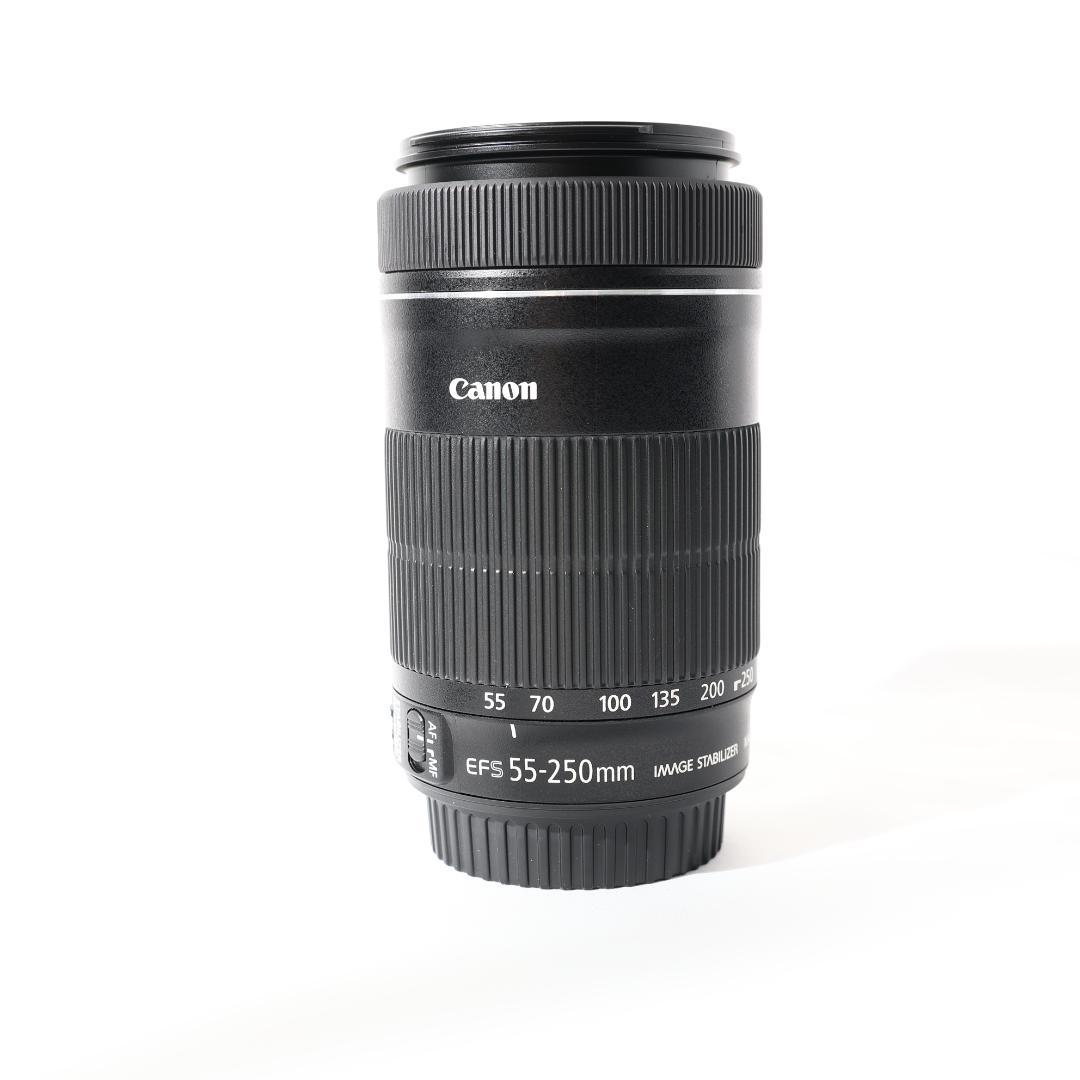 【新品級】canon EF-S 55-250mm IS STM 望遠レンズ ④