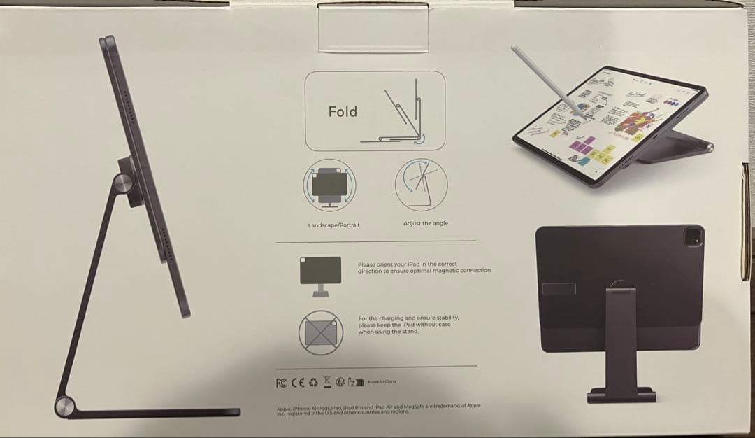 KUXIU X33Pro MAX iPad 磁気充電スタンド スマートコネクタ