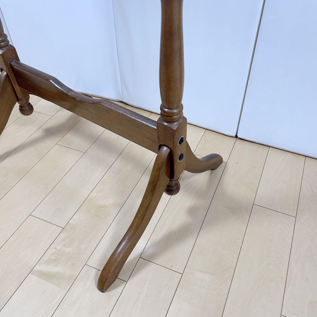 アンティークハンガーラック　タオルかけ　ハンガースタンド　ろくろ加工　英国調