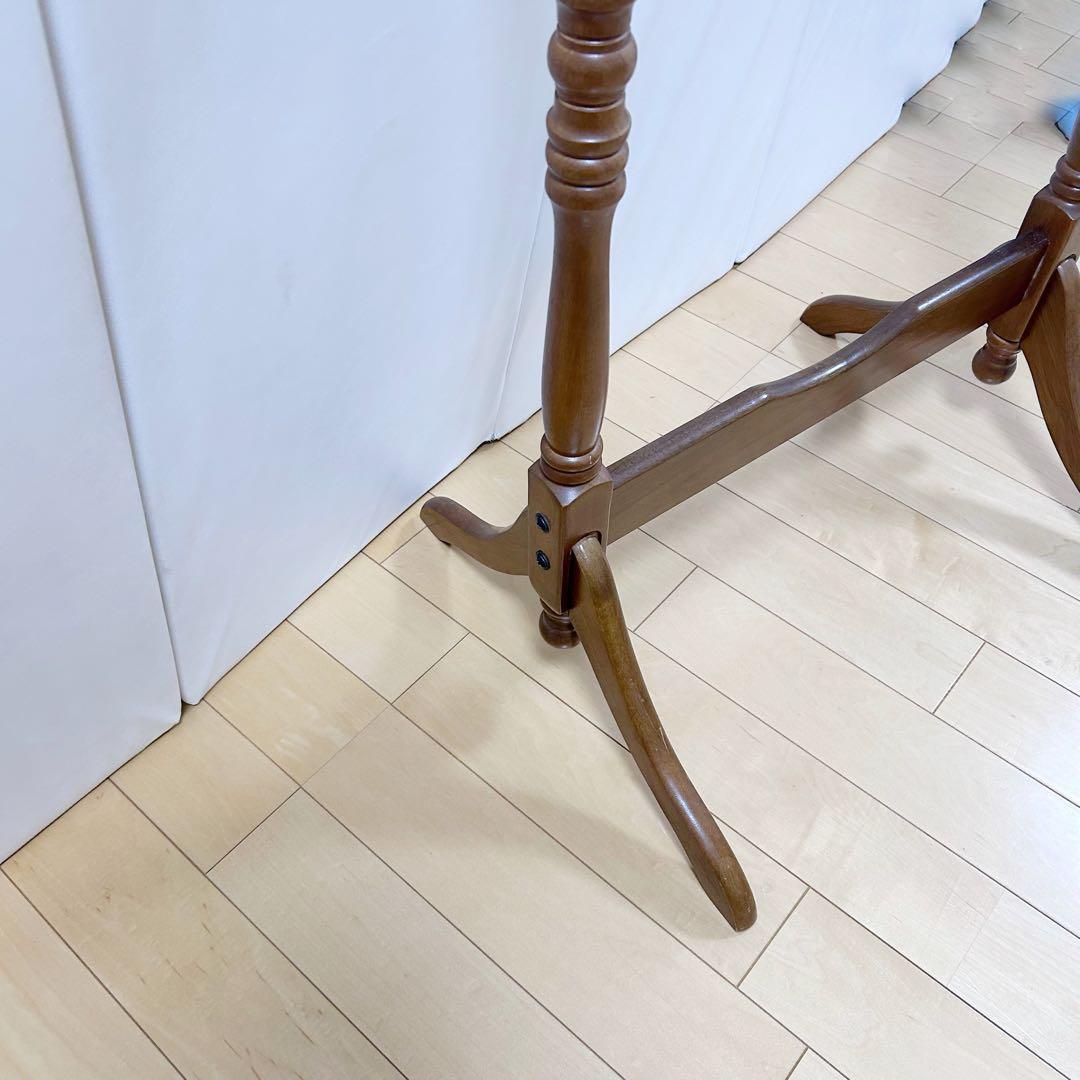 アンティークハンガーラック　タオルかけ　ハンガースタンド　ろくろ加工　英国調