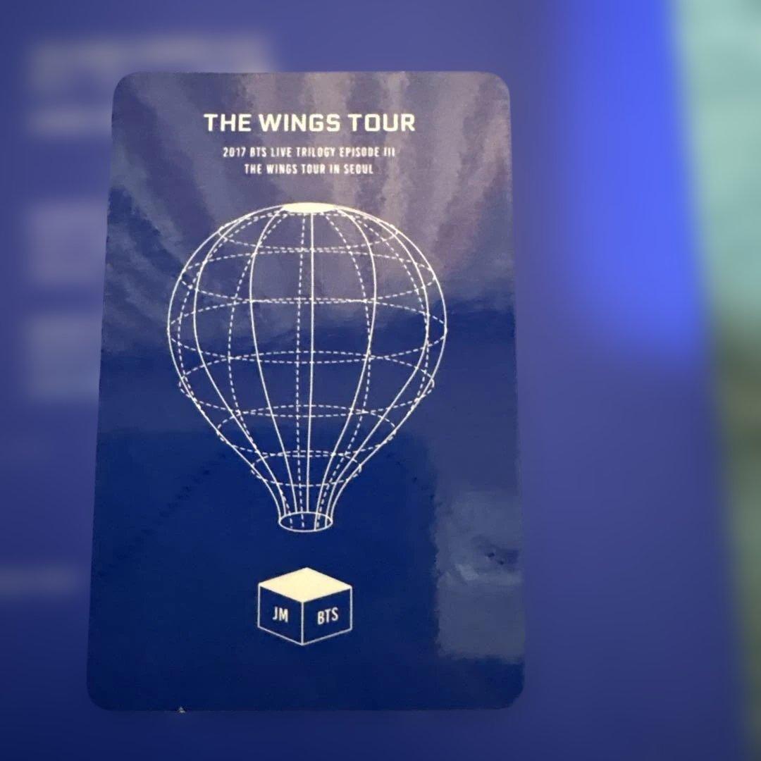 BTS THE WINGS TOUR トレカ