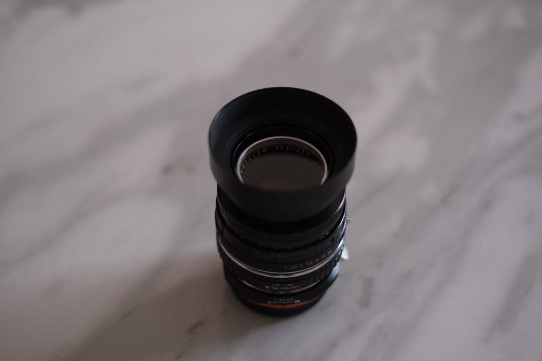 ライカ ズミクロン 50mm F2 Rマウント 2カム　レンズフード、フィルター