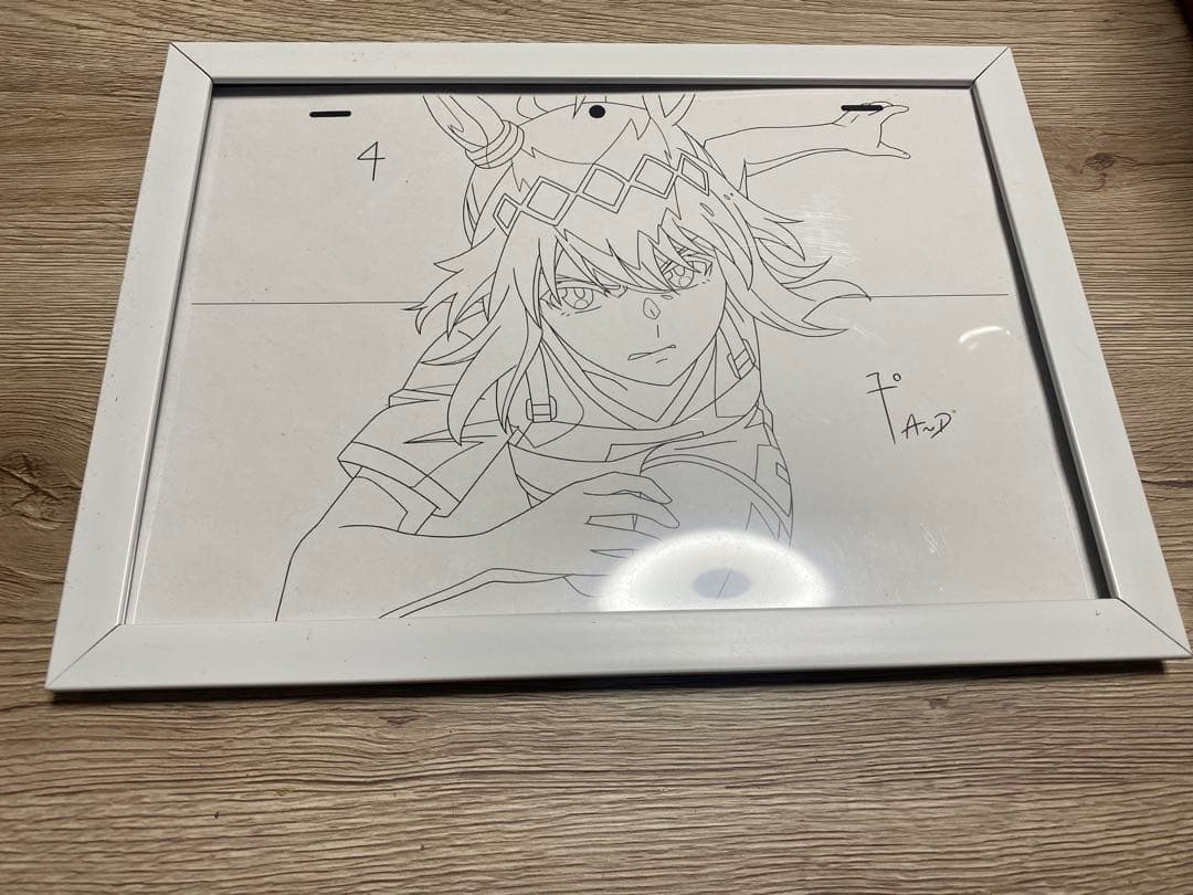 ウマ娘シンデレラグレイ　原画　オグリキャップ・タマモクロス・フジマサマーチ