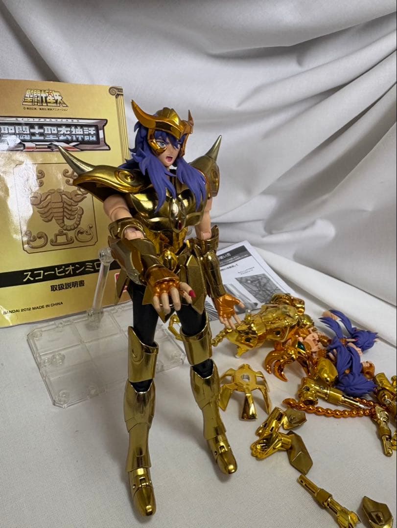 バンダイ　TAMASHII NATIONS 聖闘士聖衣神話EX スコーピオンミロ