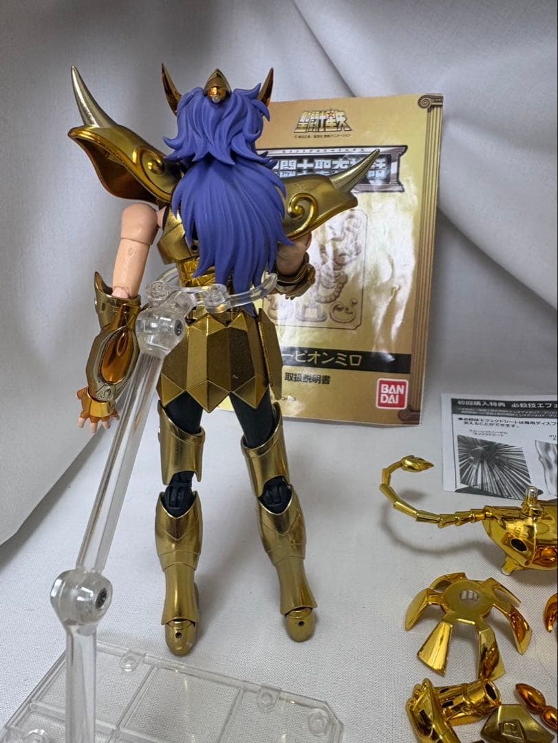 バンダイ　TAMASHII NATIONS 聖闘士聖衣神話EX スコーピオンミロ