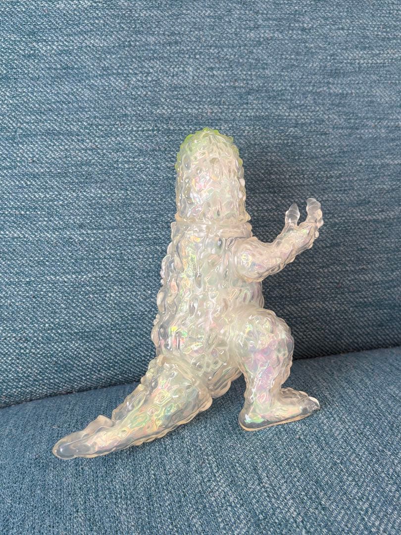 TOY FIELDS ゴーヤ怪獣　ソフビ　クリア