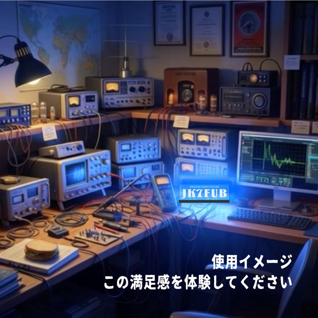 ③LED アクリルライトプレート　アマチュア無線オーダーコールサイン　全色出せる