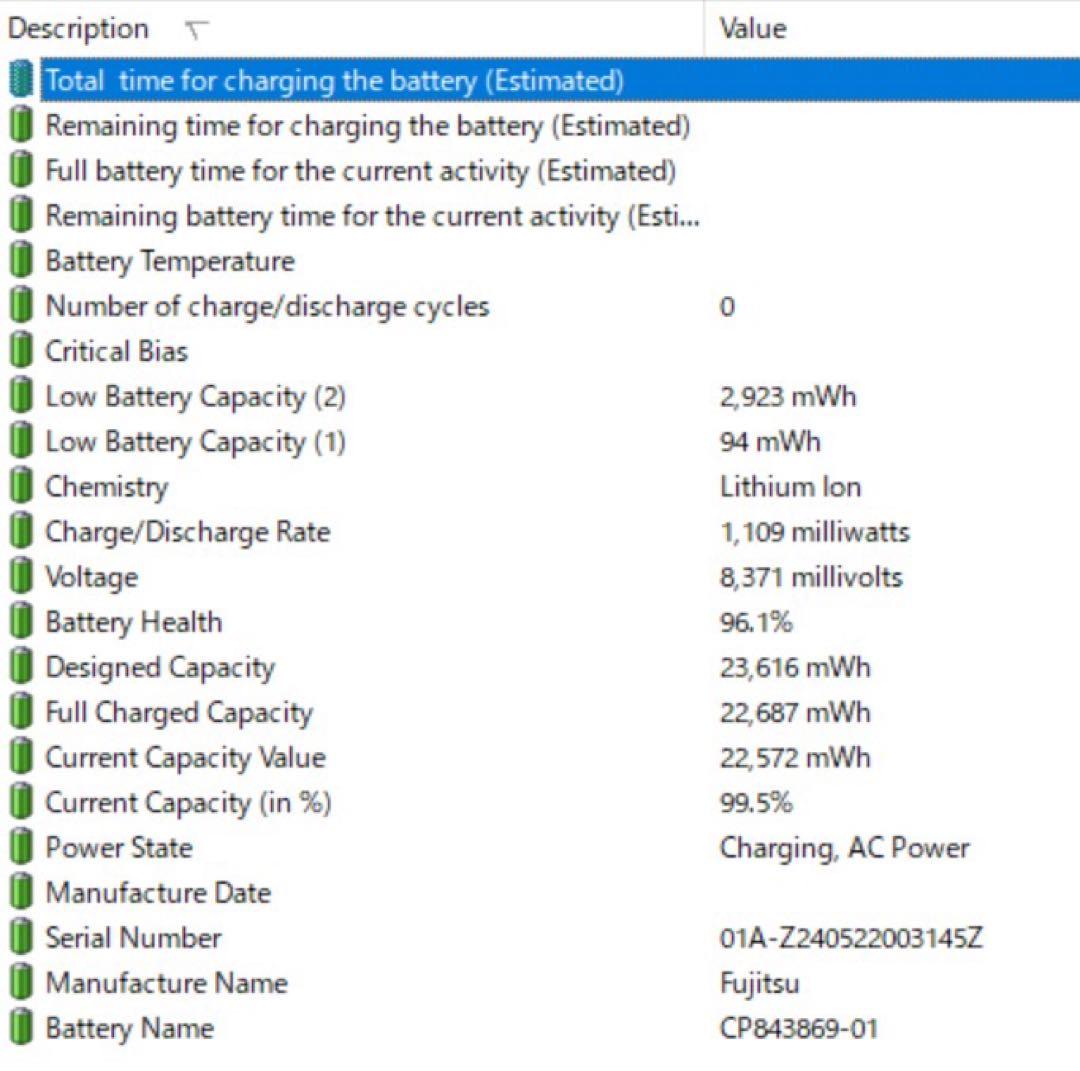 富士通 UH-X/H1 i7-1355U 16G 512G windows11