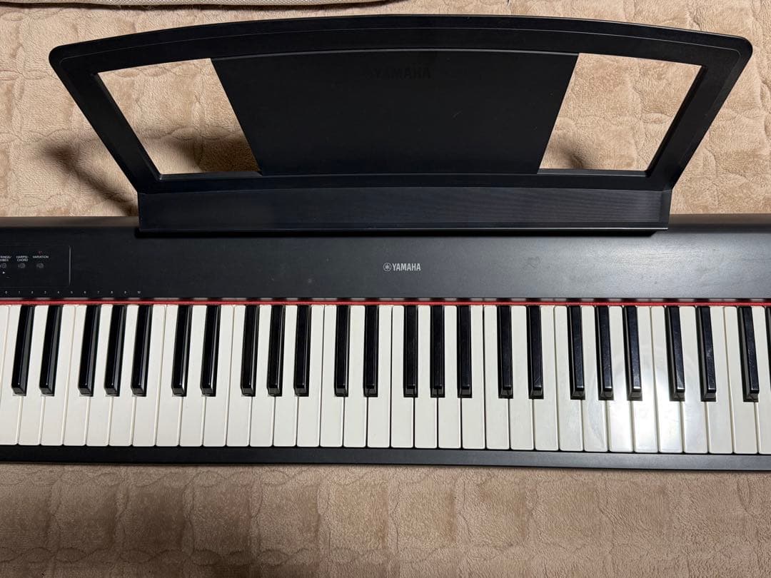 YAMAHA 電子キーボード NP-31 76鍵盤 譜面立て・AC付