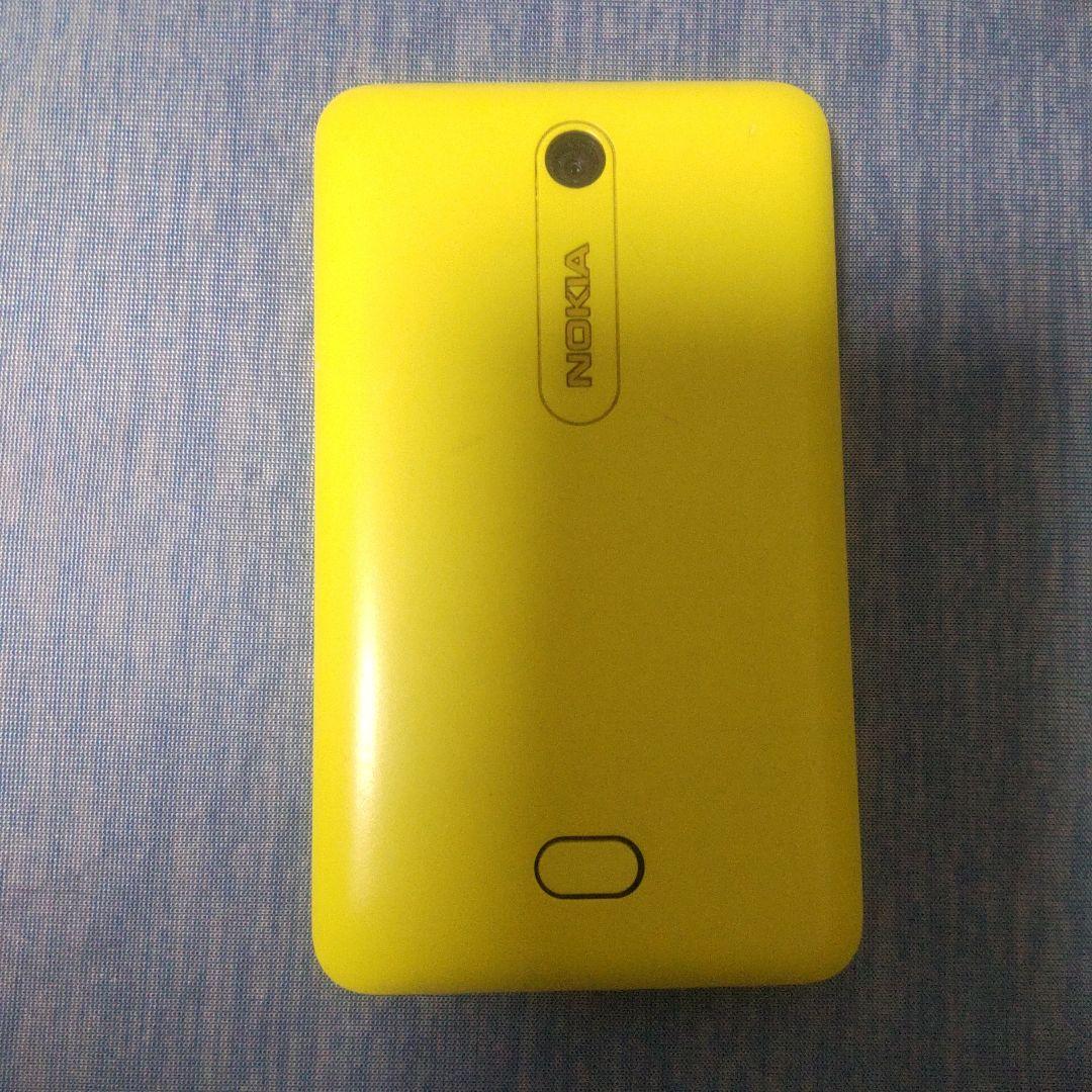 Nokia スマートフォン 本体 イエロー