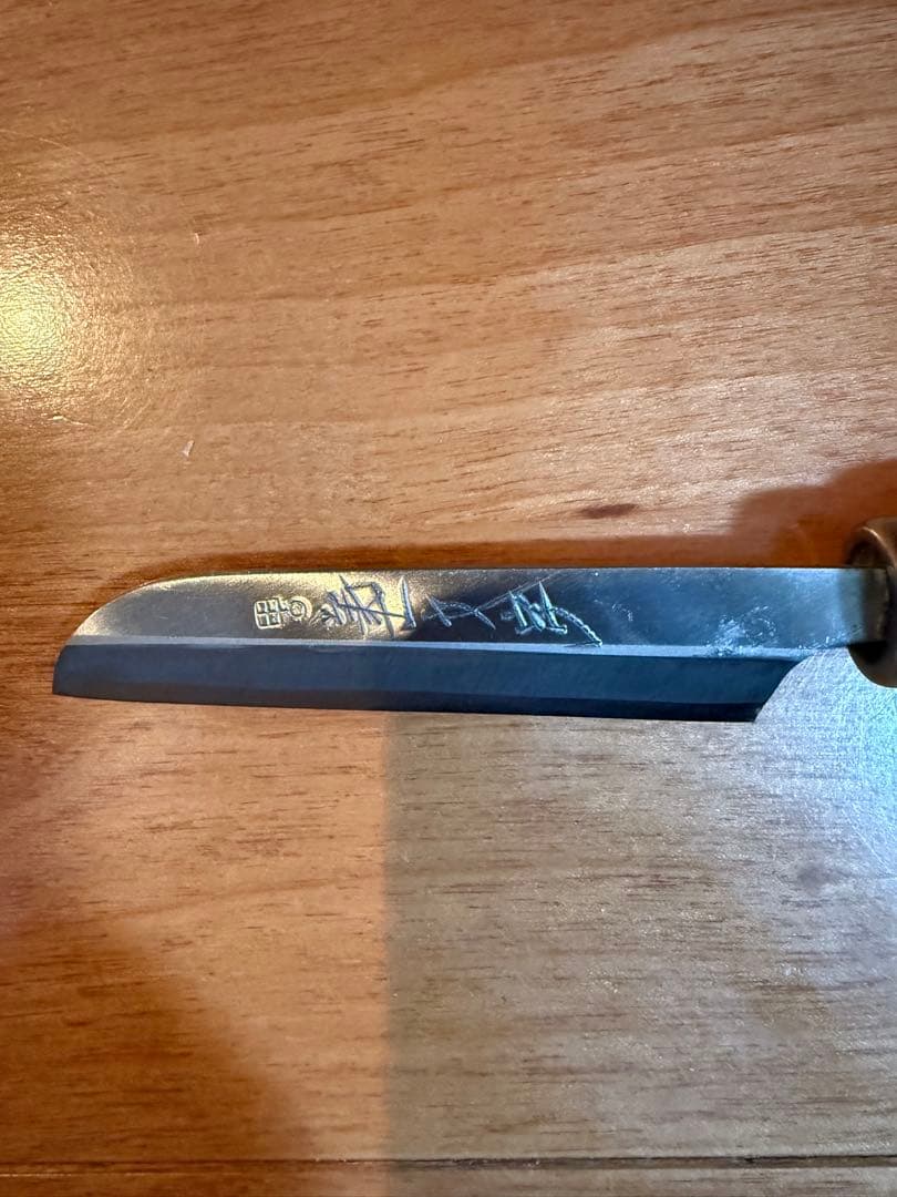 オーボエ　リードナイフ　菊一文字　右利き用