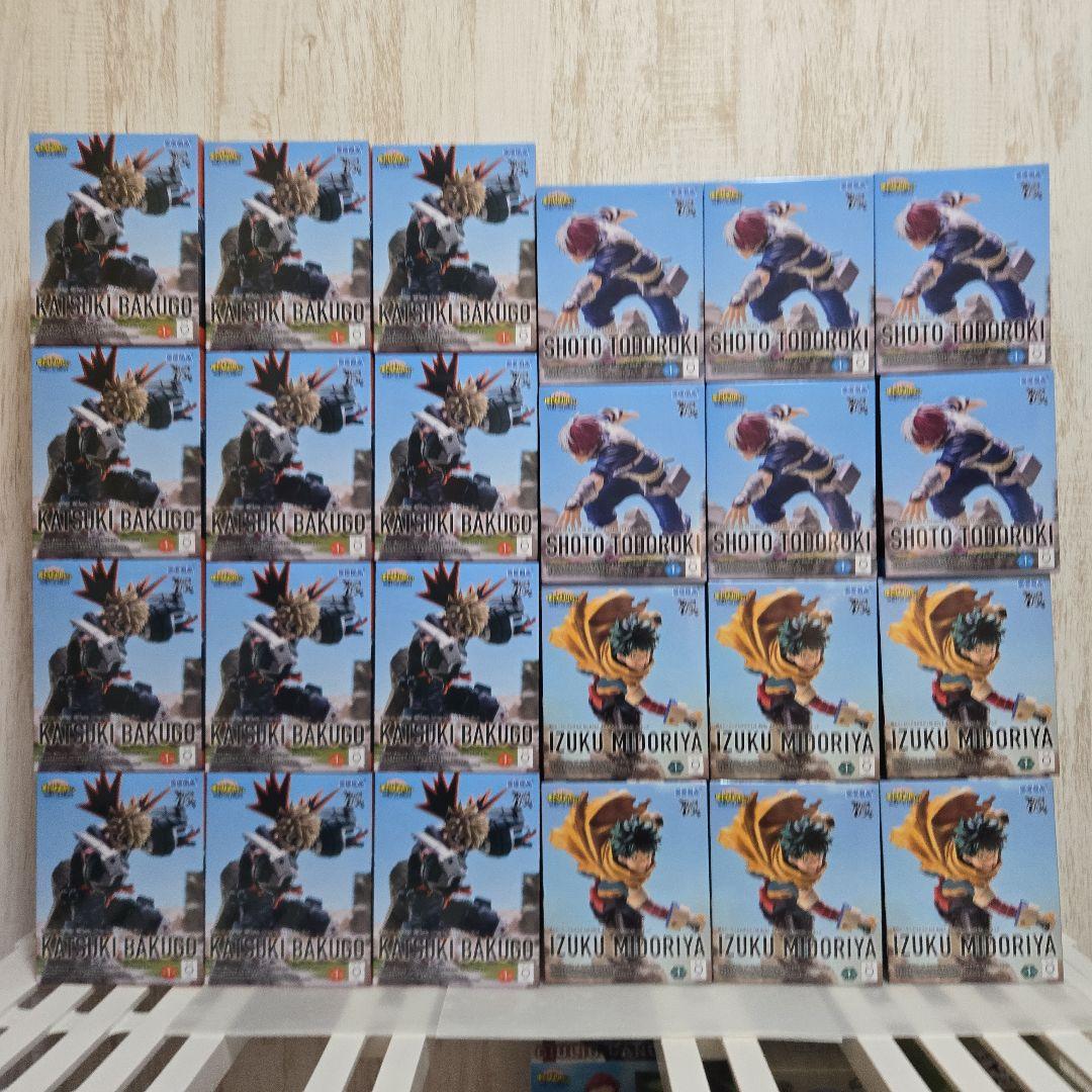 ヒロアカ クロスリンク 緑谷出久 爆豪勝己 轟焦凍 3種 合計24個セット