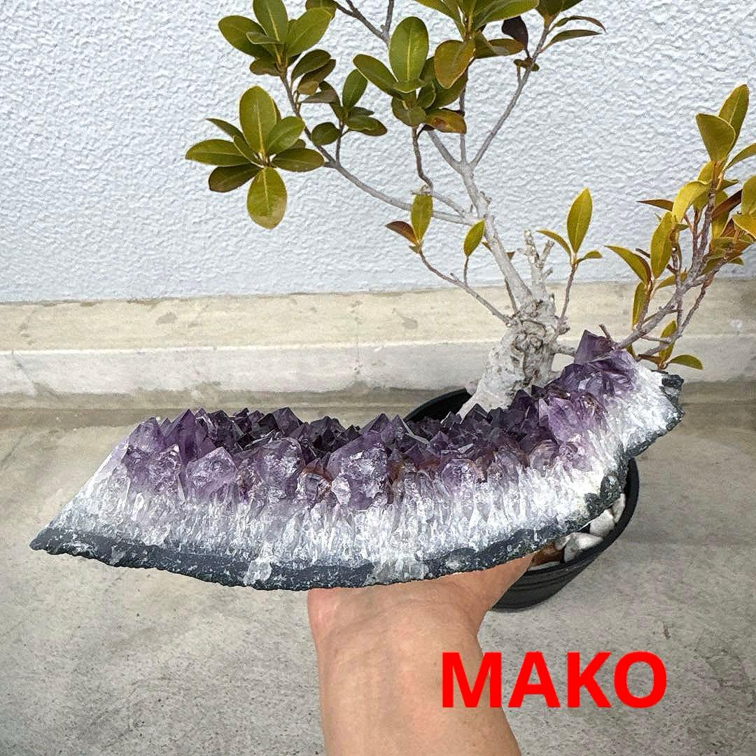 M1603☆アメジストクラスター3.6Kg☆天然石　原石