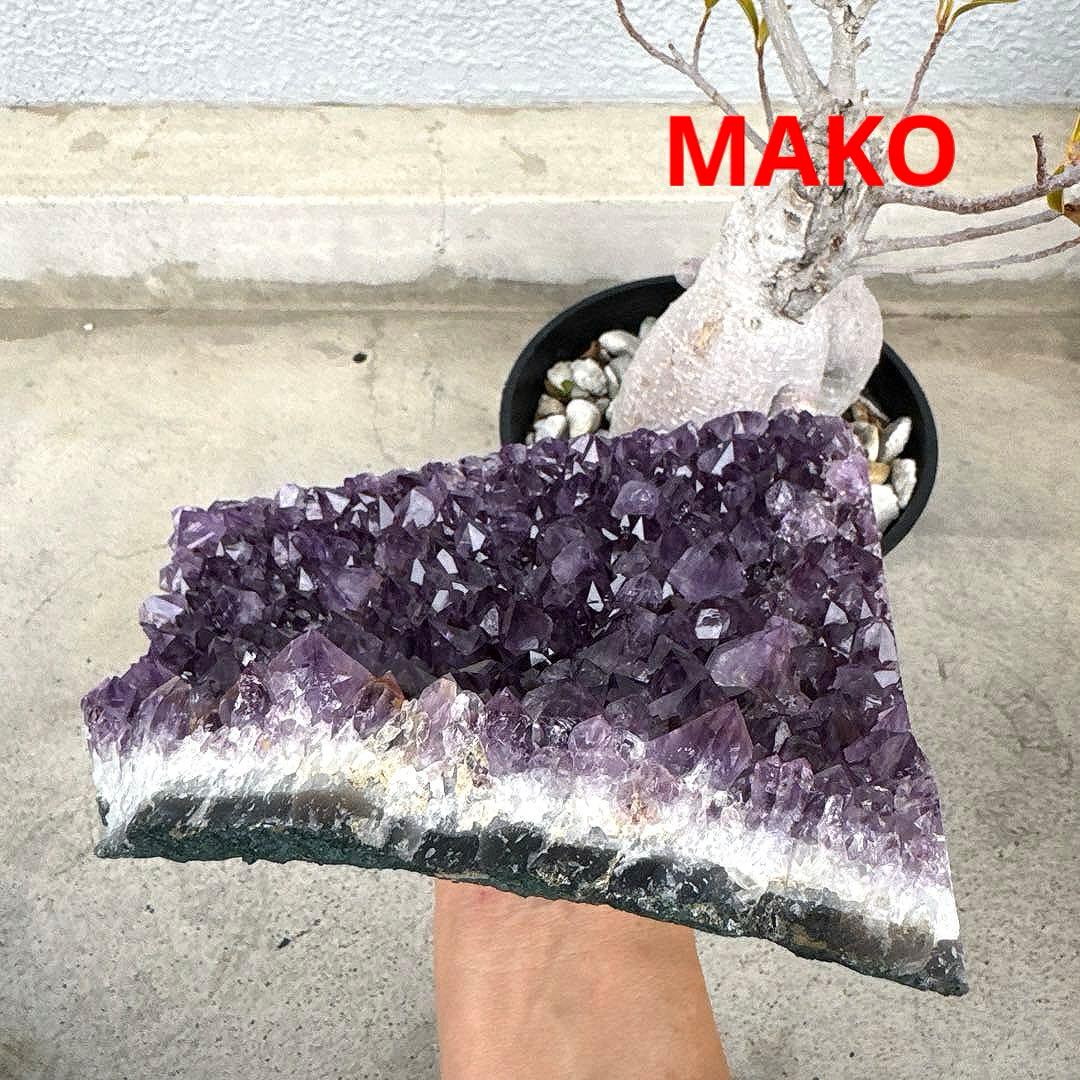 M1603☆アメジストクラスター3.6Kg☆天然石　原石