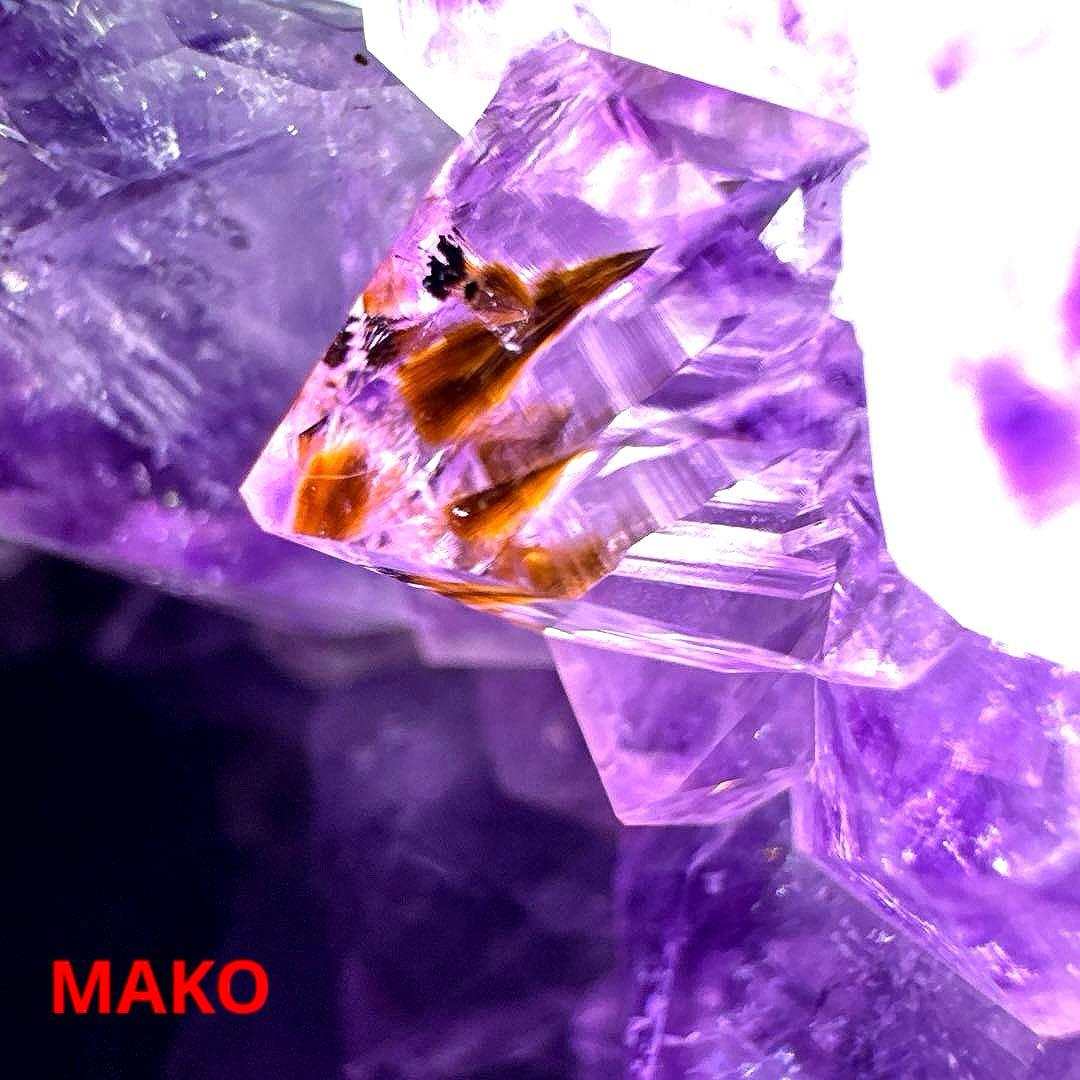 M1603☆アメジストクラスター3.6Kg☆天然石　原石