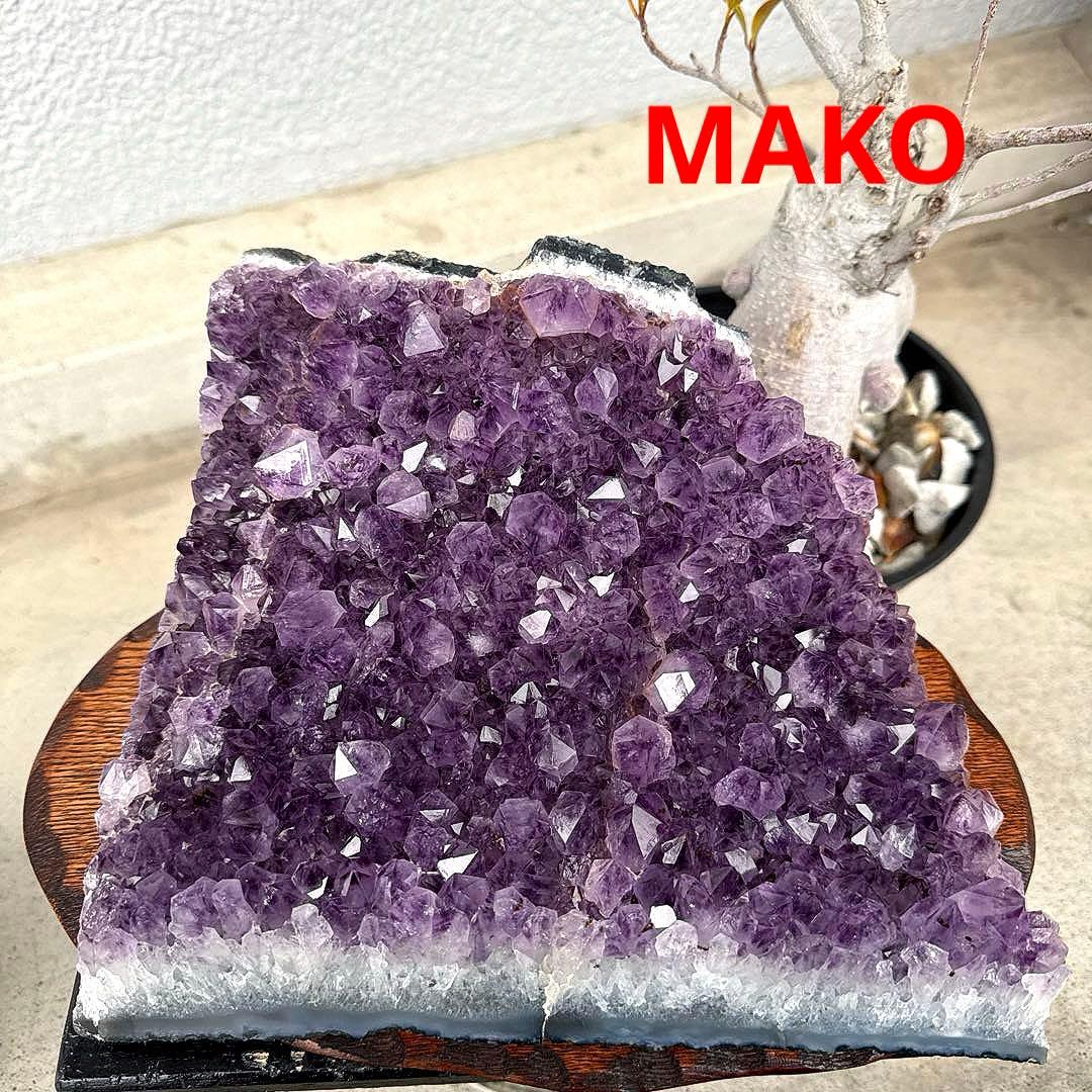 M1603☆アメジストクラスター3.6Kg☆天然石　原石