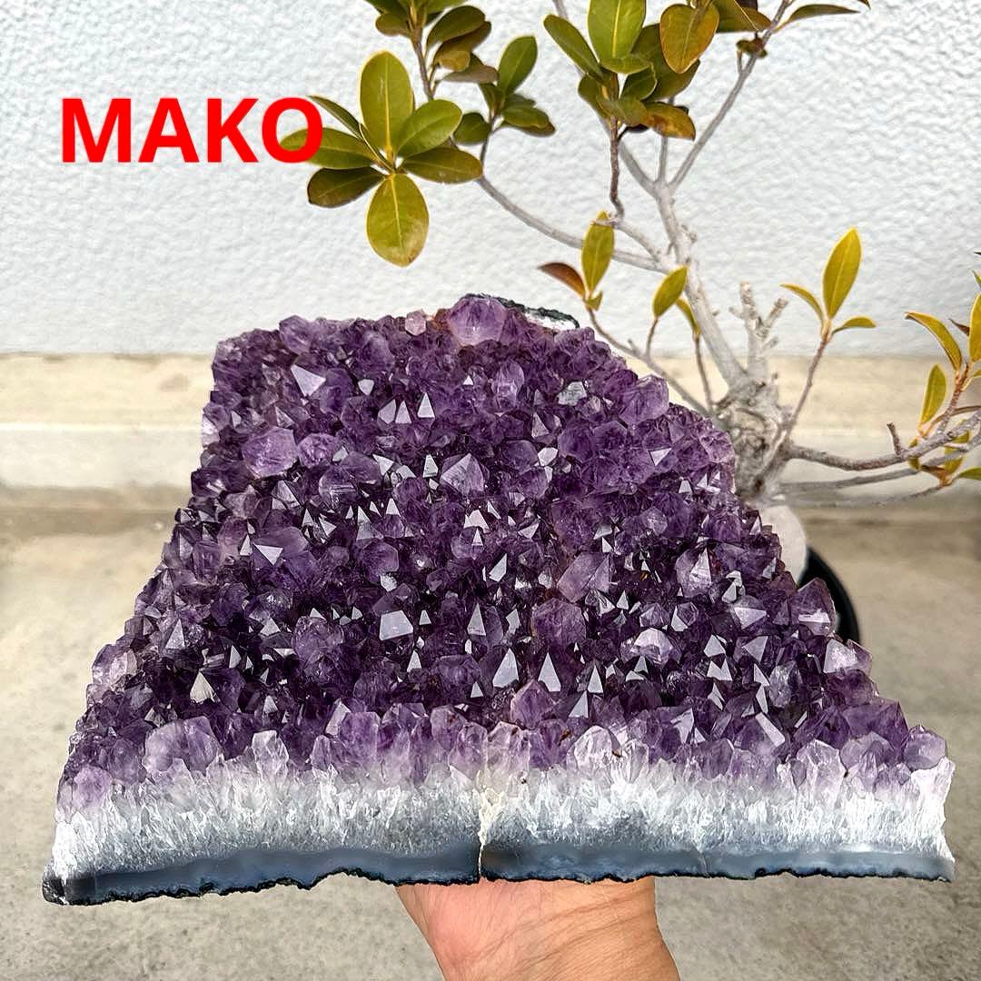 M1603☆アメジストクラスター3.6Kg☆天然石　原石
