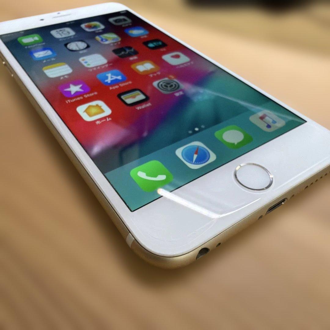 iPhone6 Plus 64GB ゴールドMGAK2J/A バッテリー75%