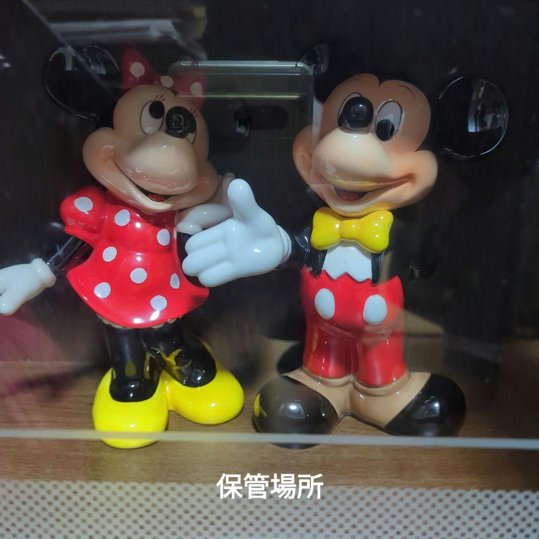 陶器ミッキーとミニー大きめ