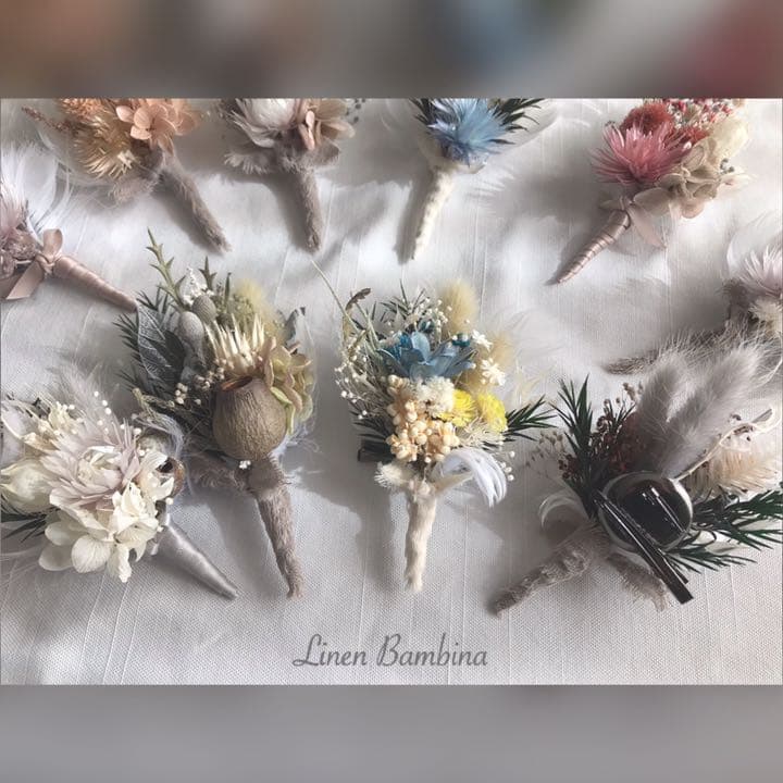 コサージュ A  卒業式・入学式・プリザーブドフラワー