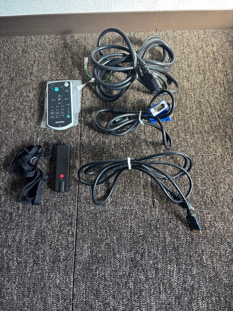RICOH リコー　プロジェクター　PJ WX4241　付属品あり