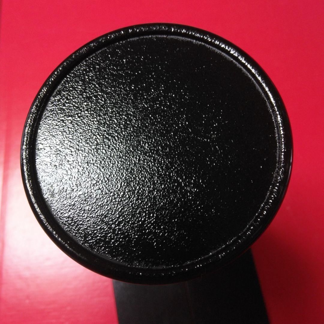 花器・花瓶・丸花生け・漆塗り・台座付き