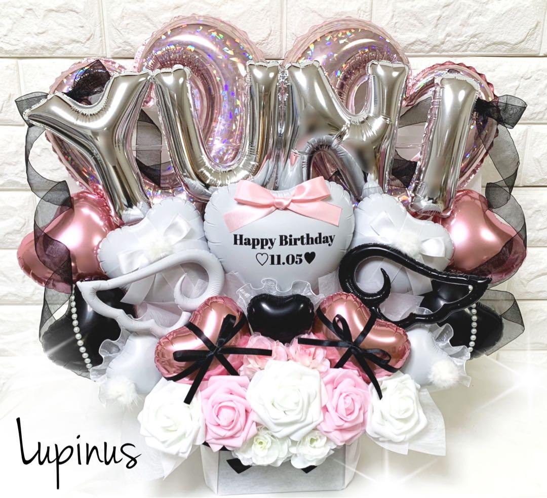 オーダー PINK バルーンアレンジ  推し活 生誕祭 ライブ 卒業式 成人式
