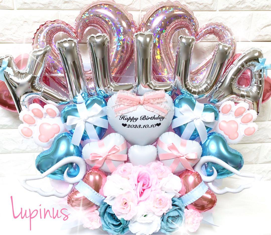 オーダー PINK バルーンアレンジ  推し活 生誕祭 ライブ 卒業式 成人式