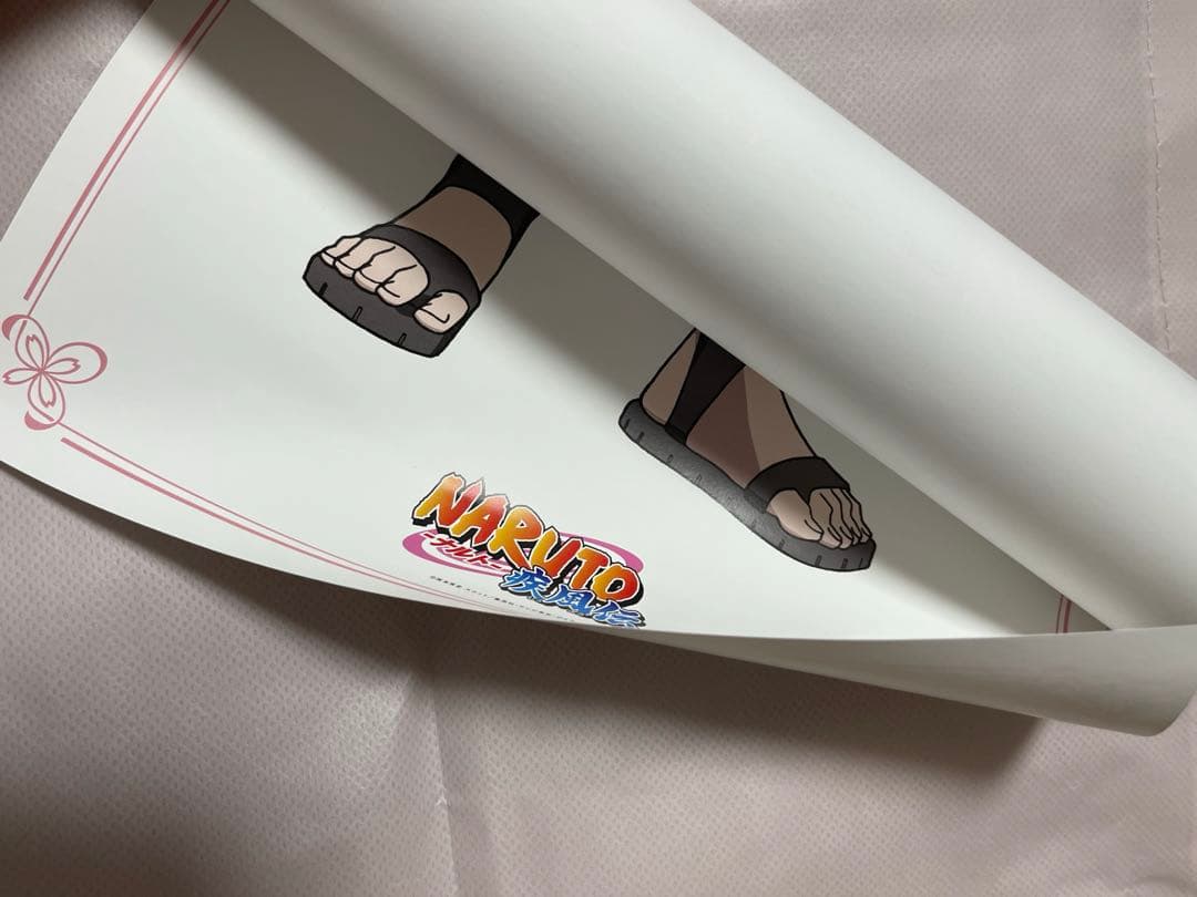 NARUTO 疾風伝 アニメジャパン　ポスター　サスケ