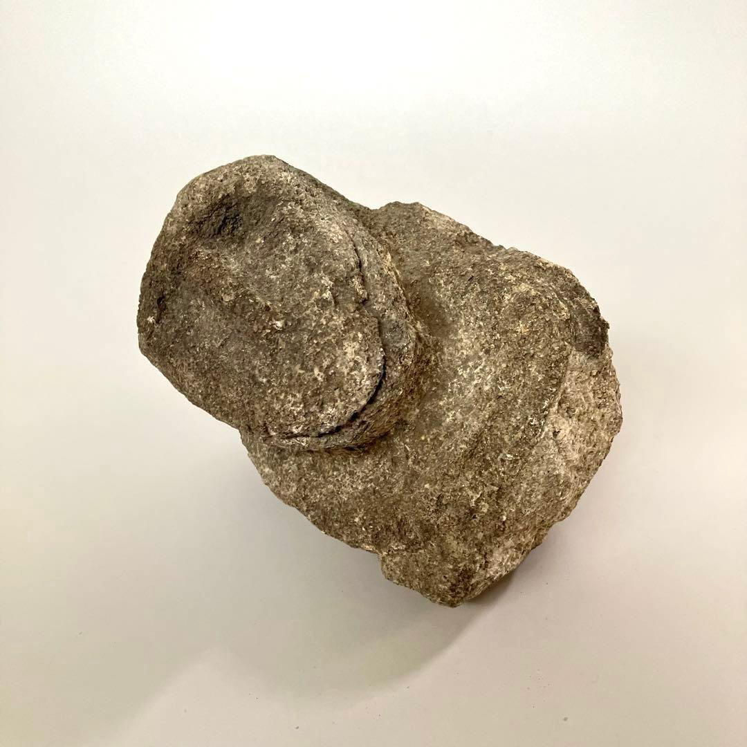 骨董　山岳信仰　砂岩　神猿　岩偶　胸像　偶像　山の神　山王権現　遺跡　石彫　民芸