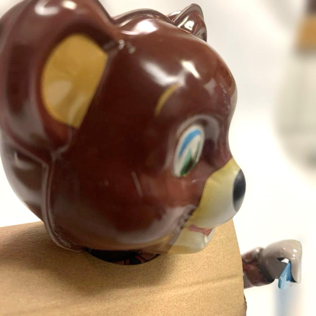 【新品未使用品】ブリキニュースベア　WIND UP BEAR 日本製