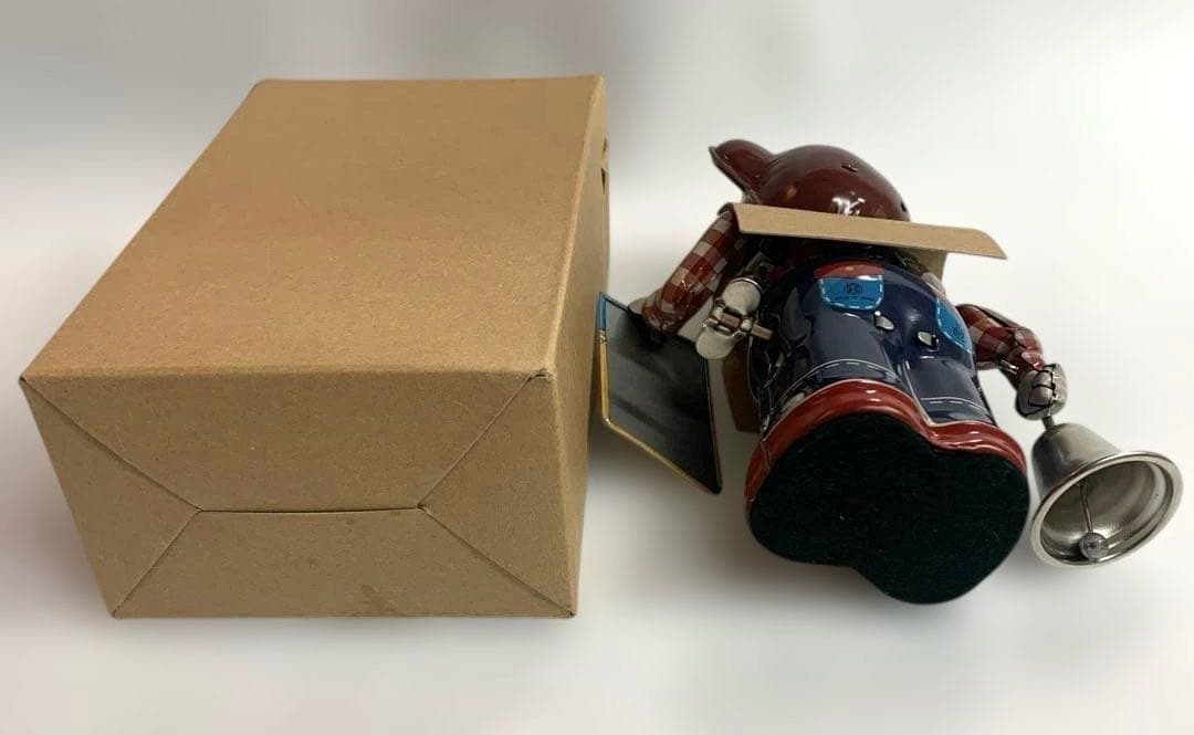 【新品未使用品】ブリキニュースベア　WIND UP BEAR 日本製