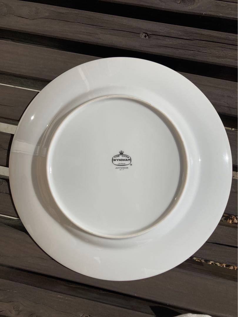 WYNDHAM大皿JEFFERSON417 とSALEM STONE WARE