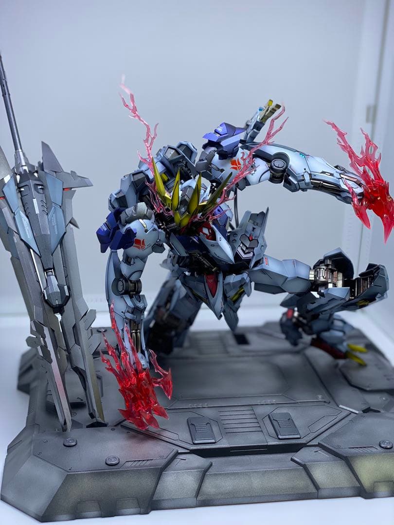 WOLF MODEL 1/100 「狼王」バルバトスルプスレクス 全塗装　完成品