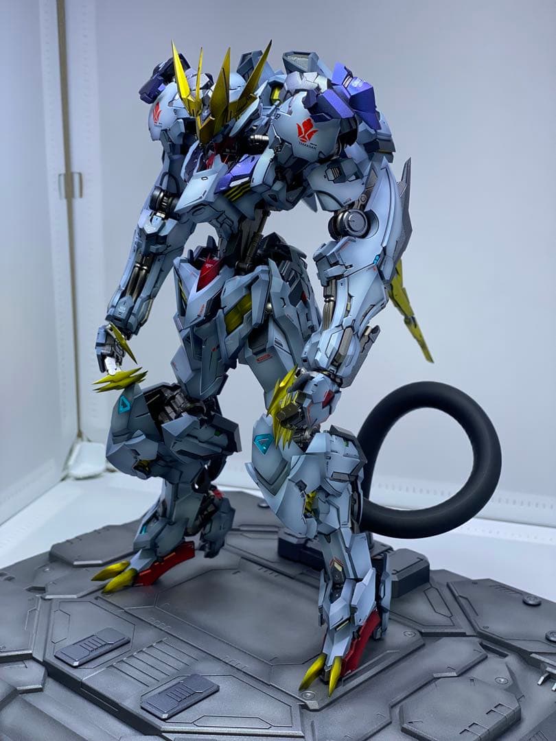 WOLF MODEL 1/100 「狼王」バルバトスルプスレクス 全塗装　完成品