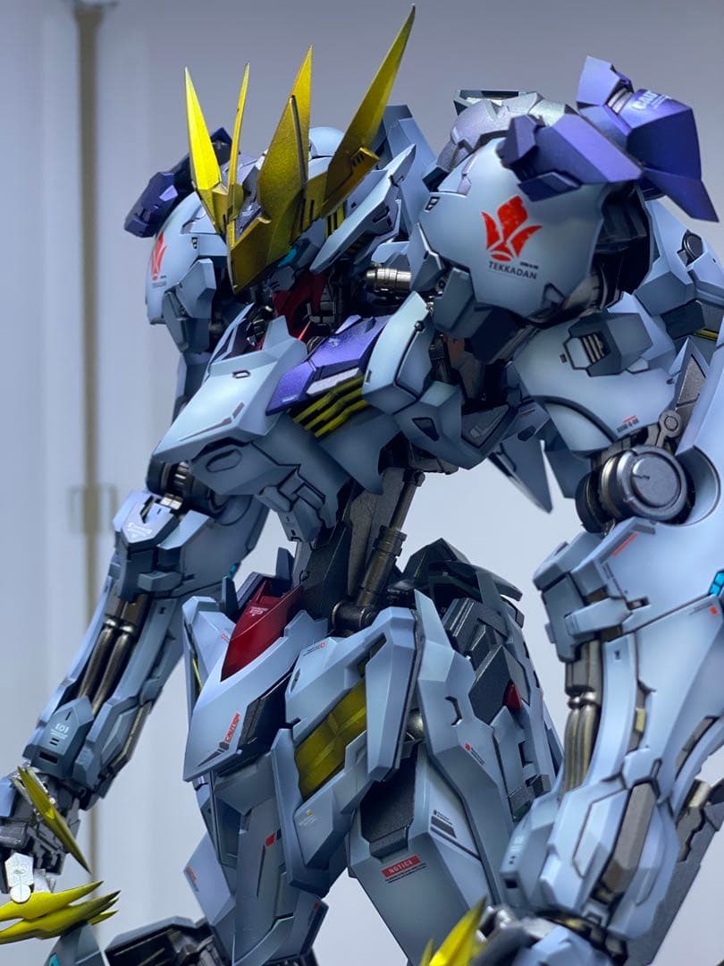 WOLF MODEL 1/100 「狼王」バルバトスルプスレクス 全塗装　完成品