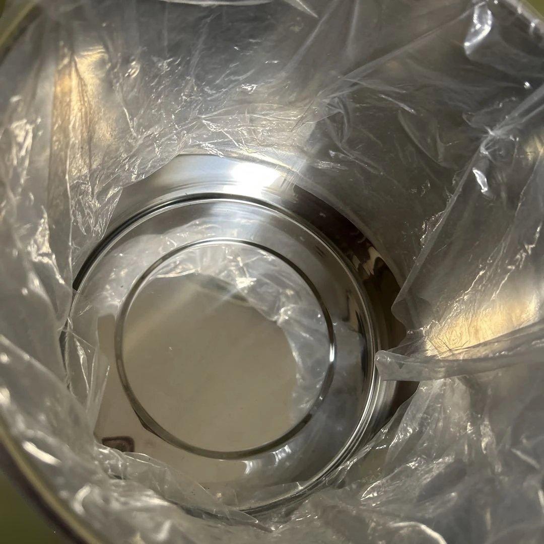 業務用 厚手18-8ステン寸胴鍋 20L 3.1kg 蓋付き 24cm