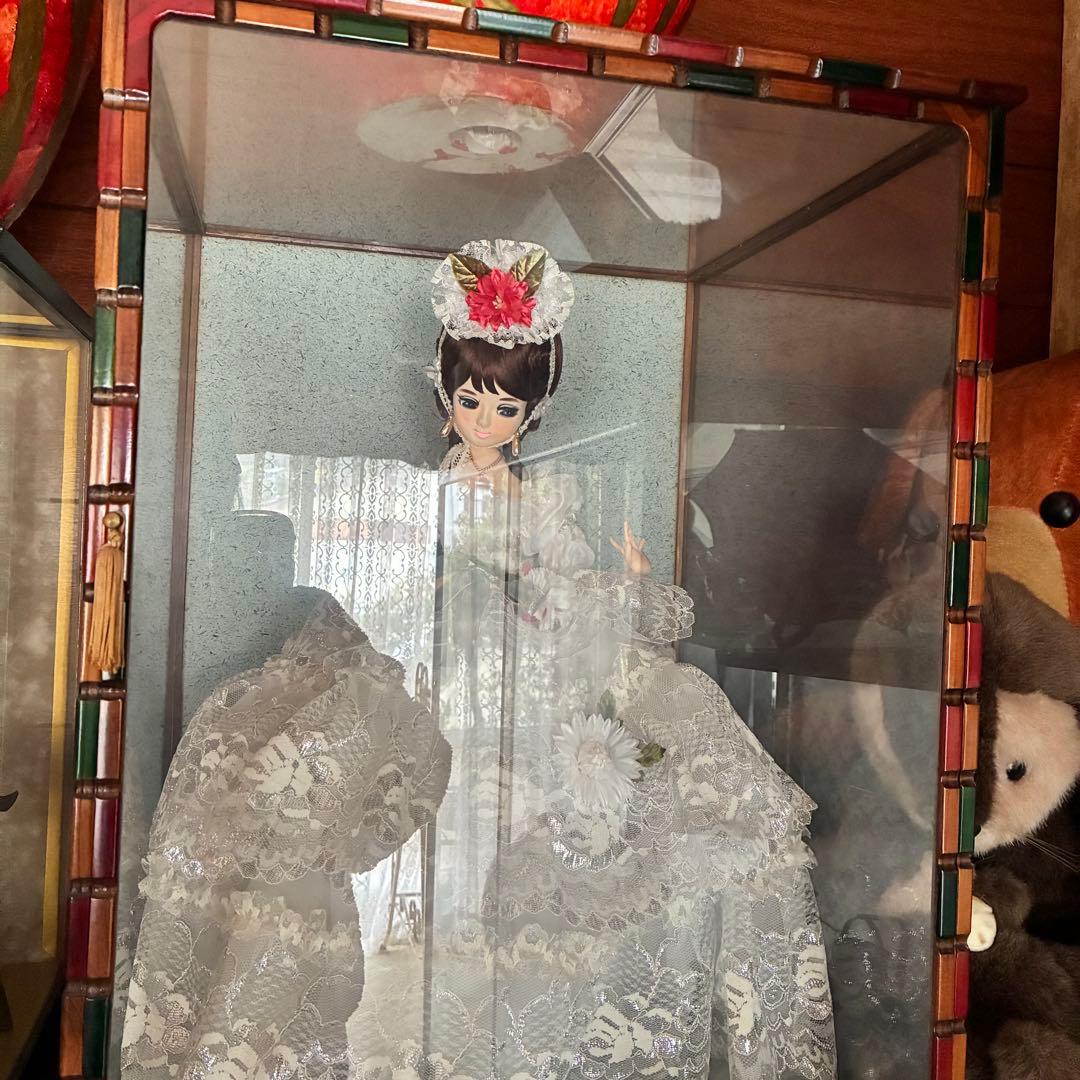 昭和レトロ 特大 アンティークフランス人形