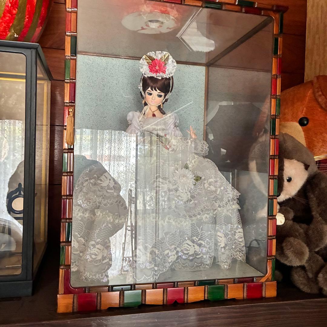 昭和レトロ 特大 アンティークフランス人形