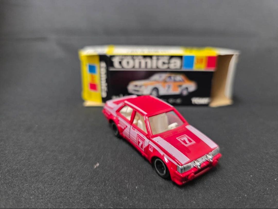 トミカ黒箱38三菱ランサーターボ (日本製)