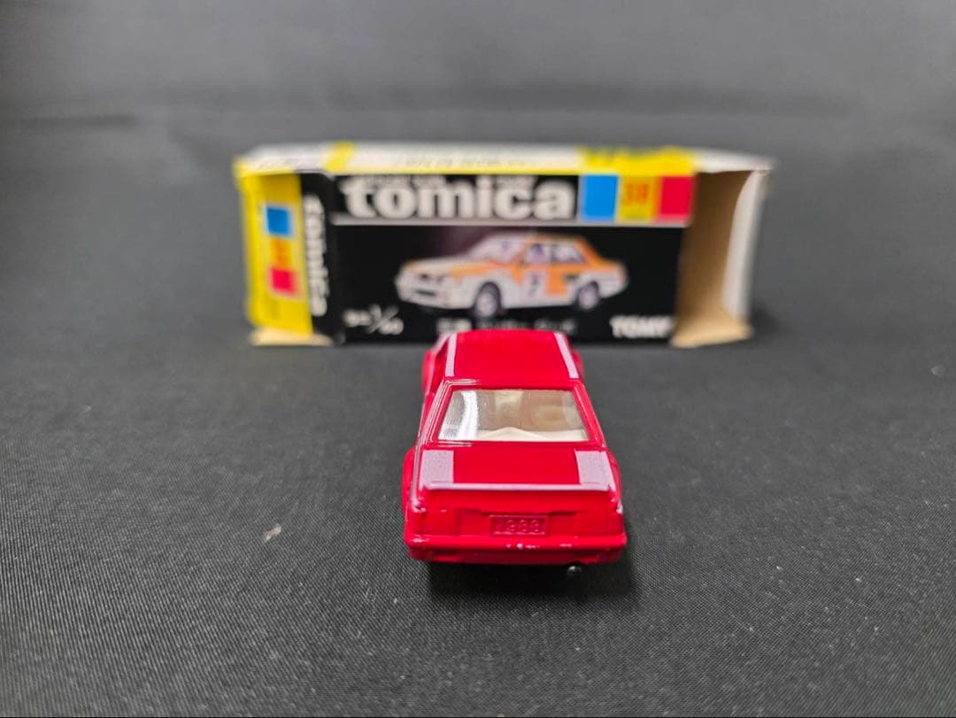 トミカ黒箱38三菱ランサーターボ (日本製)