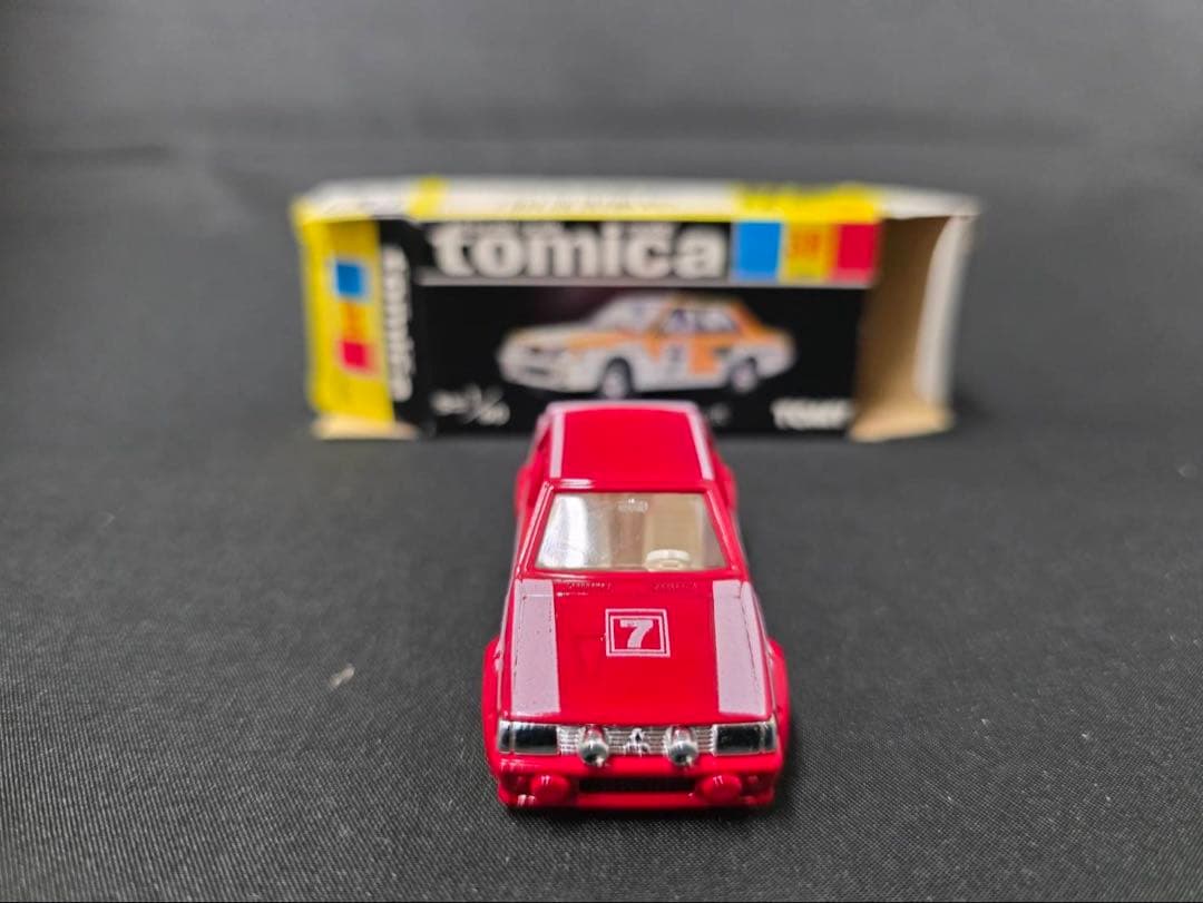 トミカ黒箱38三菱ランサーターボ (日本製)