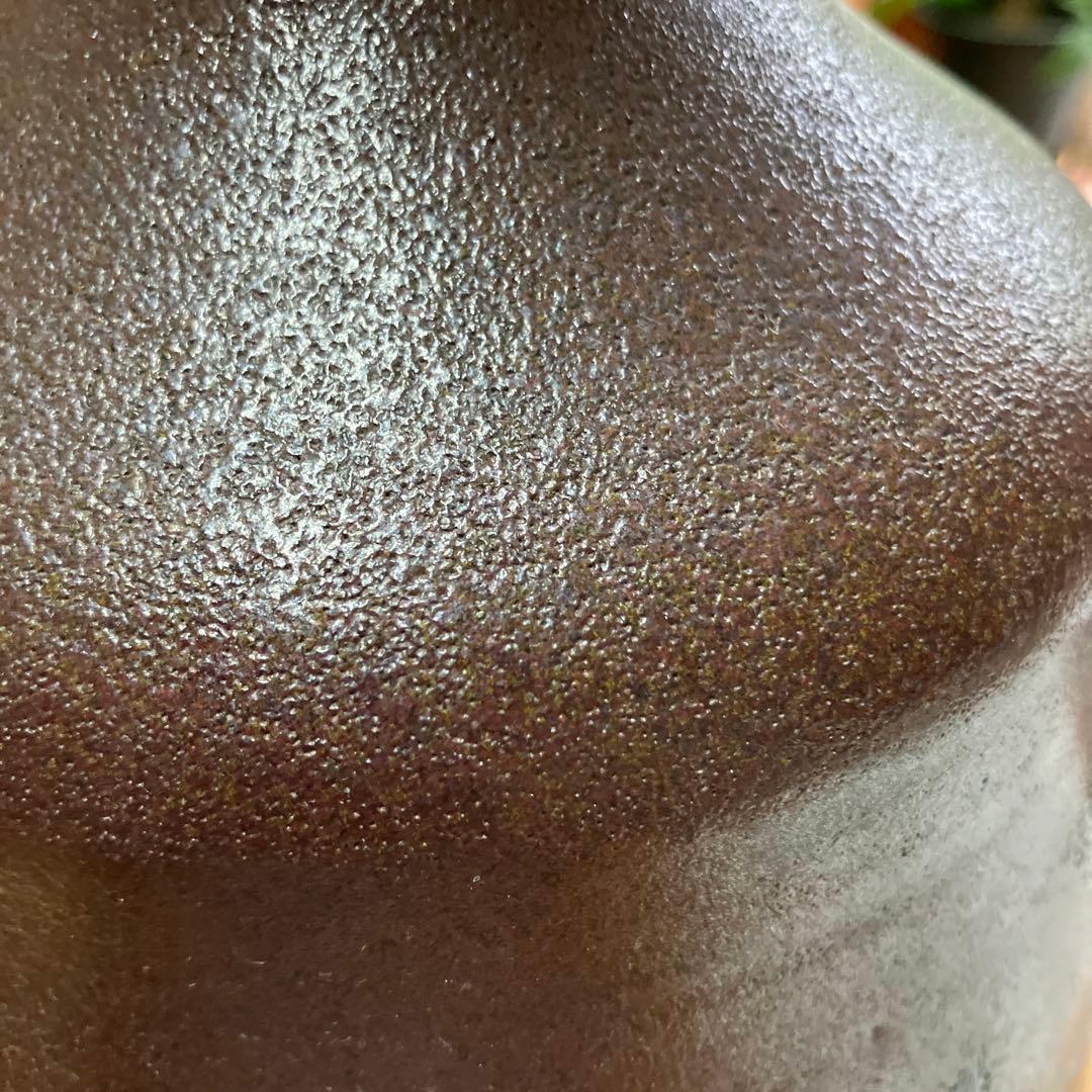 釉薬が美しい花器、美品