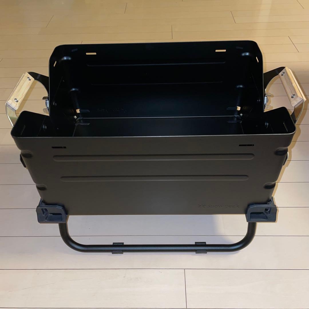 2セット　シェルフコンテナ25 レッグ　マットブラック