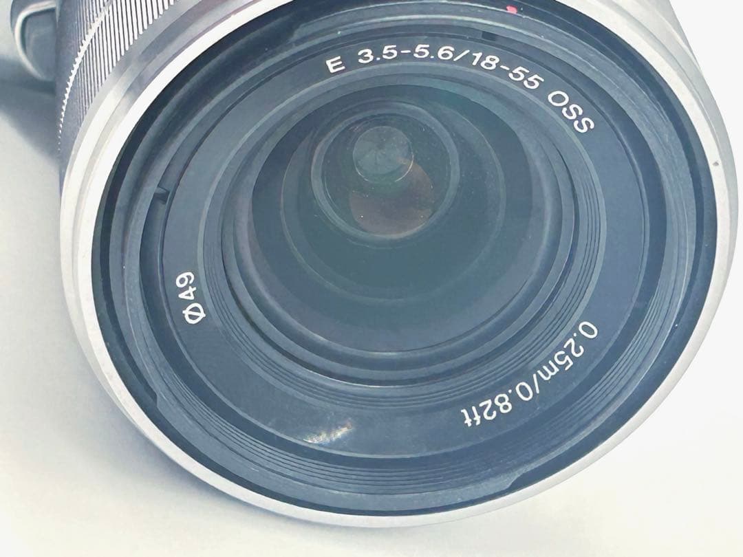 SONY 軽量ミラーレス一眼レフカメラ　NEX-5R+ズームレンズSEL1855