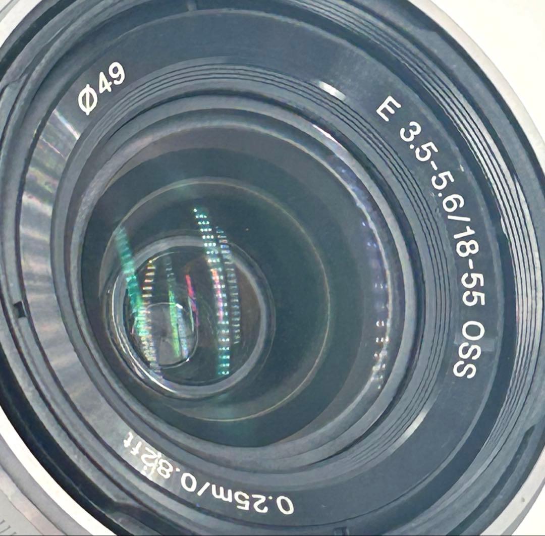 SONY 軽量ミラーレス一眼レフカメラ　NEX-5R+ズームレンズSEL1855