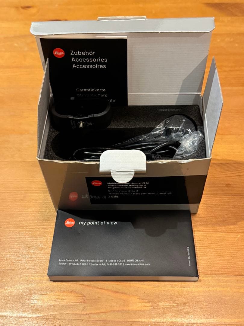 Leica M Multifunction フィンガーループM付き